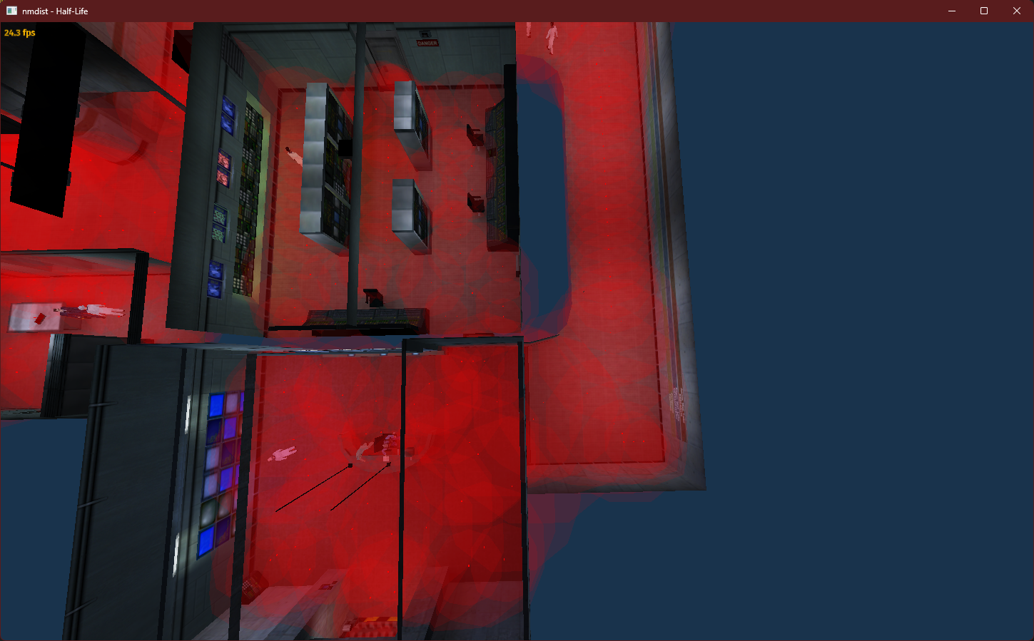 Audio probe visualization in Half-Life's c1a0.